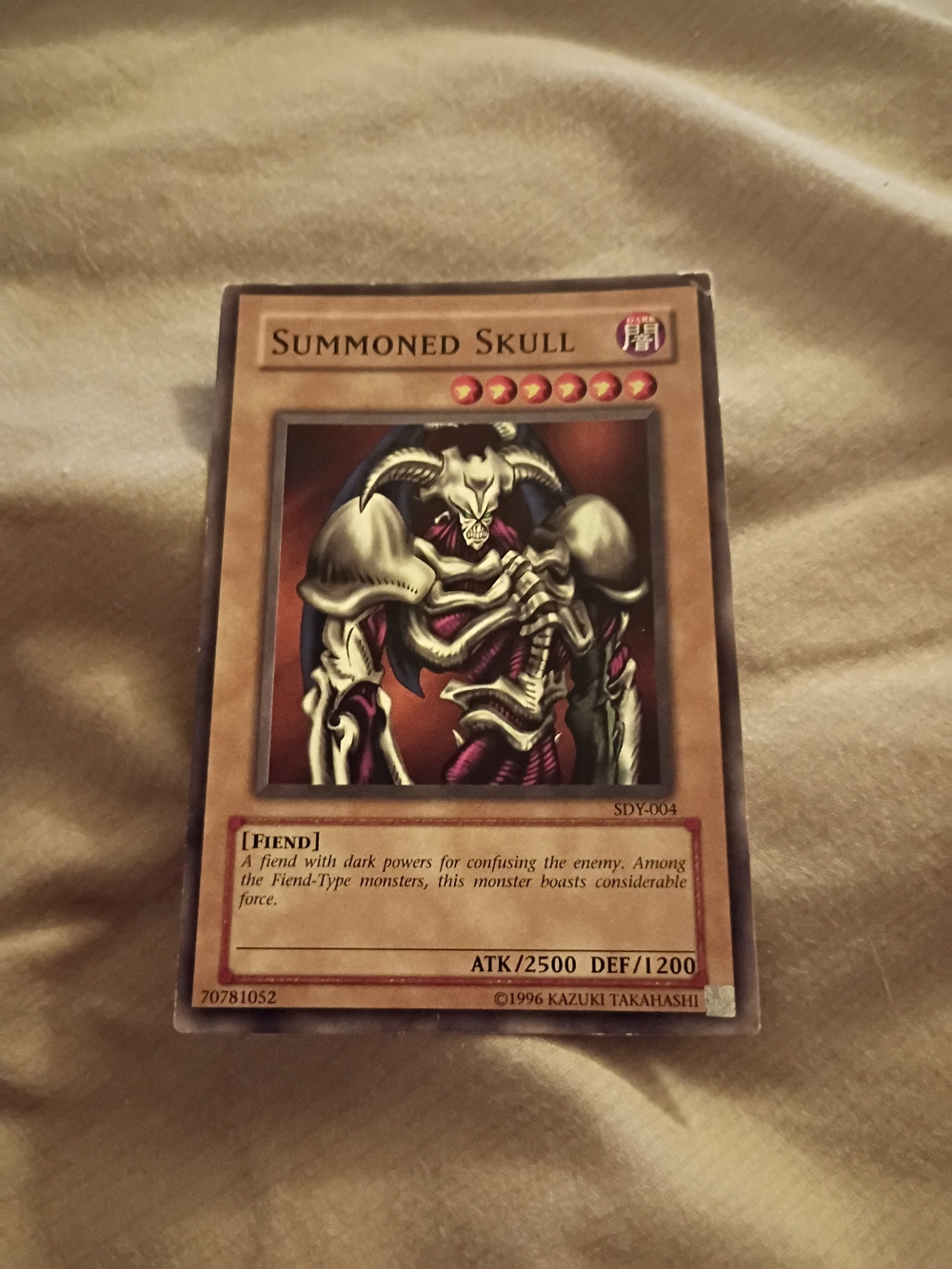 Summoned Skull Yu-Gi-Oh! Trading Card - Brown